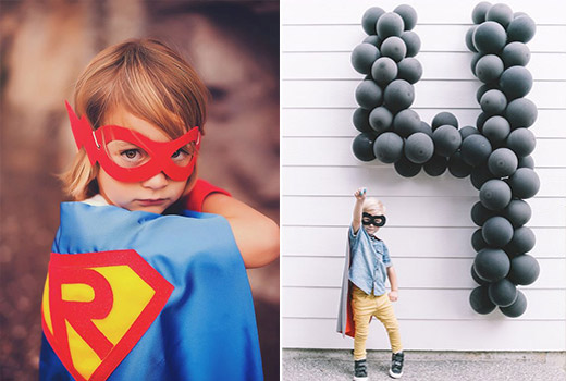 استفاده از تم برای عکاسی کودکان